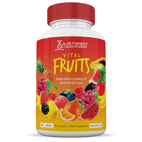 (Set of 2) Vital Fruits and Veggies Supplement Red & Green Superfoods Whole Food Justified Laboratories