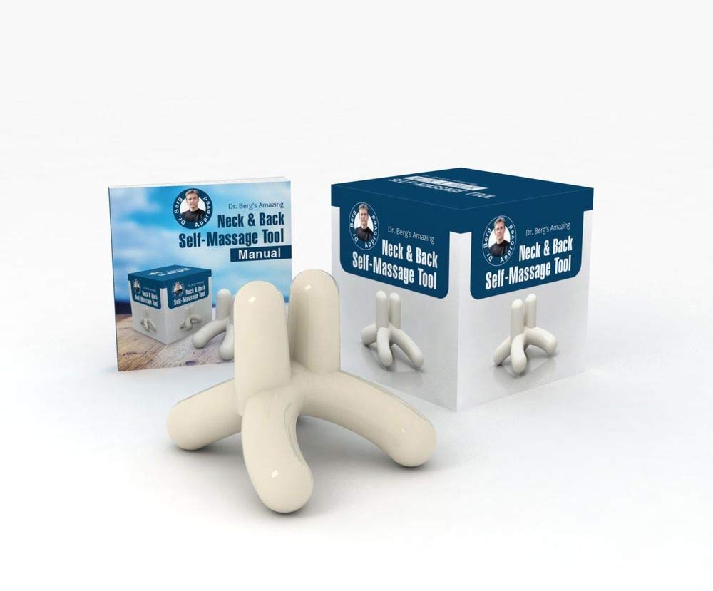 Dr. Bergโs Self-Massage Tool, Best for Back Pain Relief, Handheld Neck and Lower Back