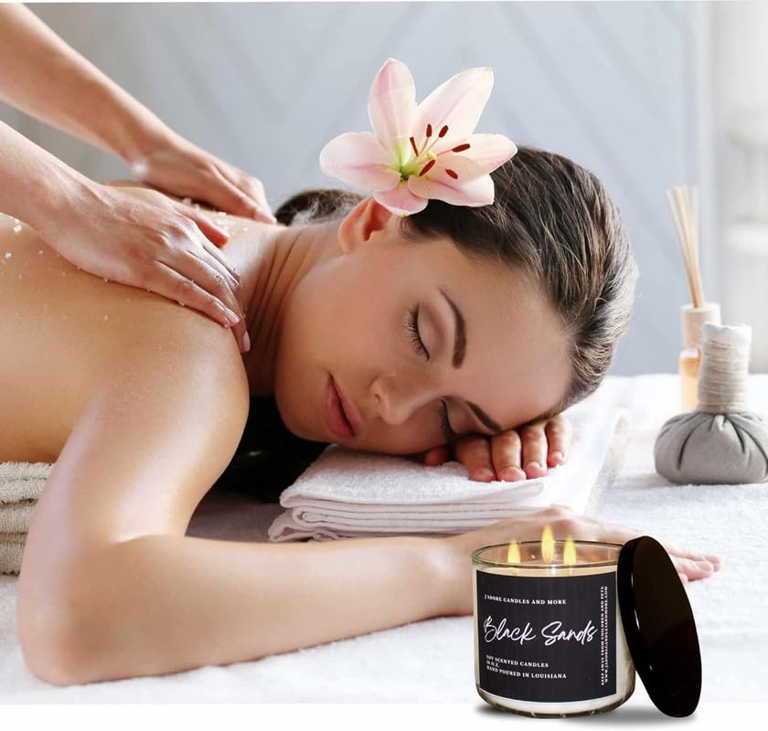 100% Soy Candles Clearance (16 Oz) - Hand Poured Scented with Essential Oil, Aromatherapy Candles Krewe Home Interiors