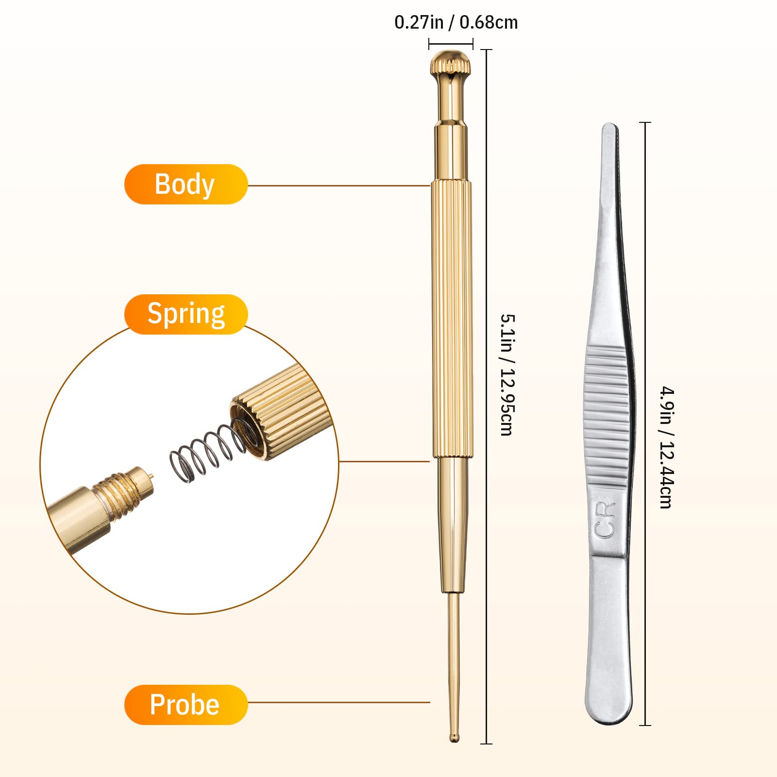 1200 Piece Acupressure Ear Beads Ear Counts Acupuncture Acupressure Tools Disposable Honoson