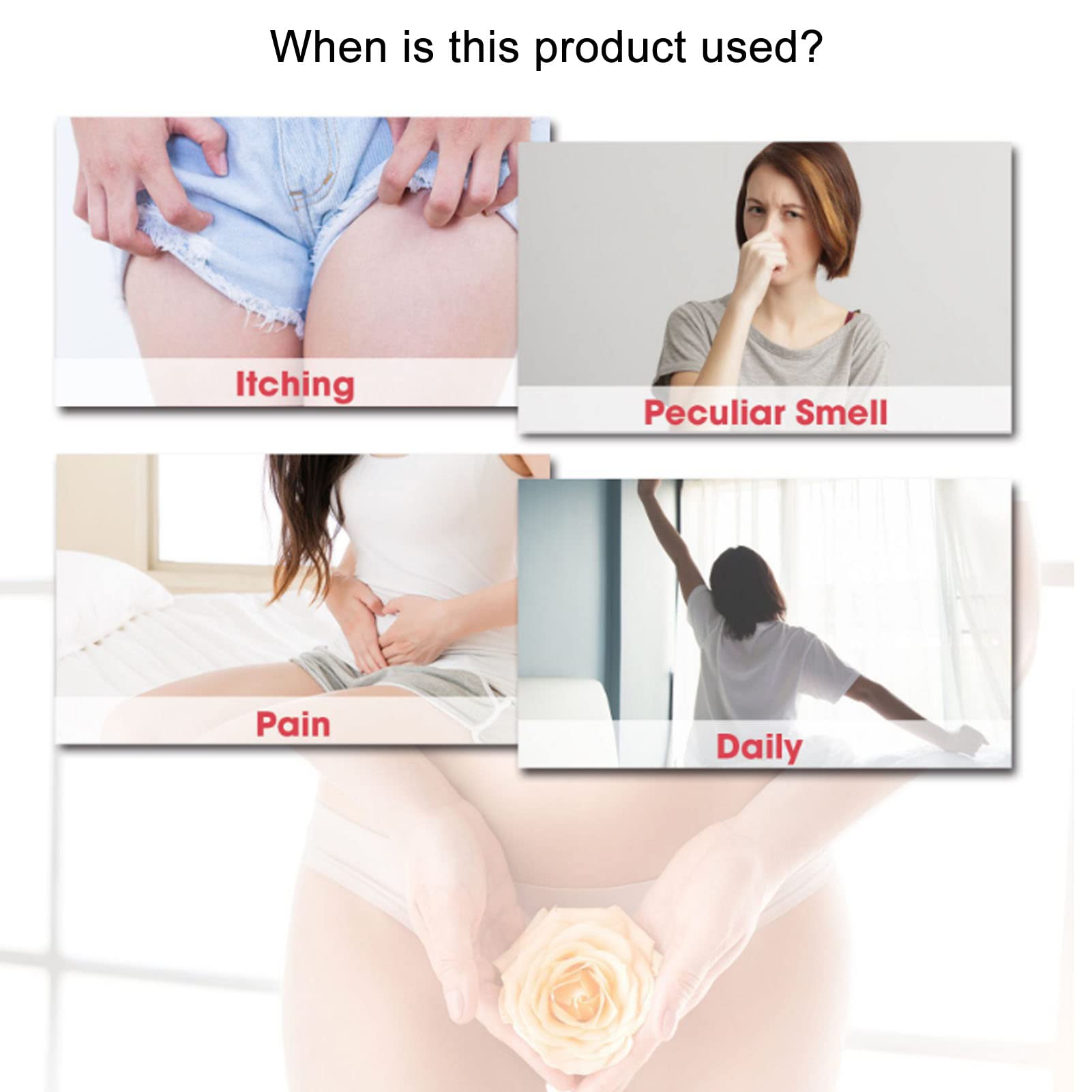 100 Vaginal Test Strips Check PH Level for Female Health, Accurate & Easy to Use, Monitor Gynecologic Betued