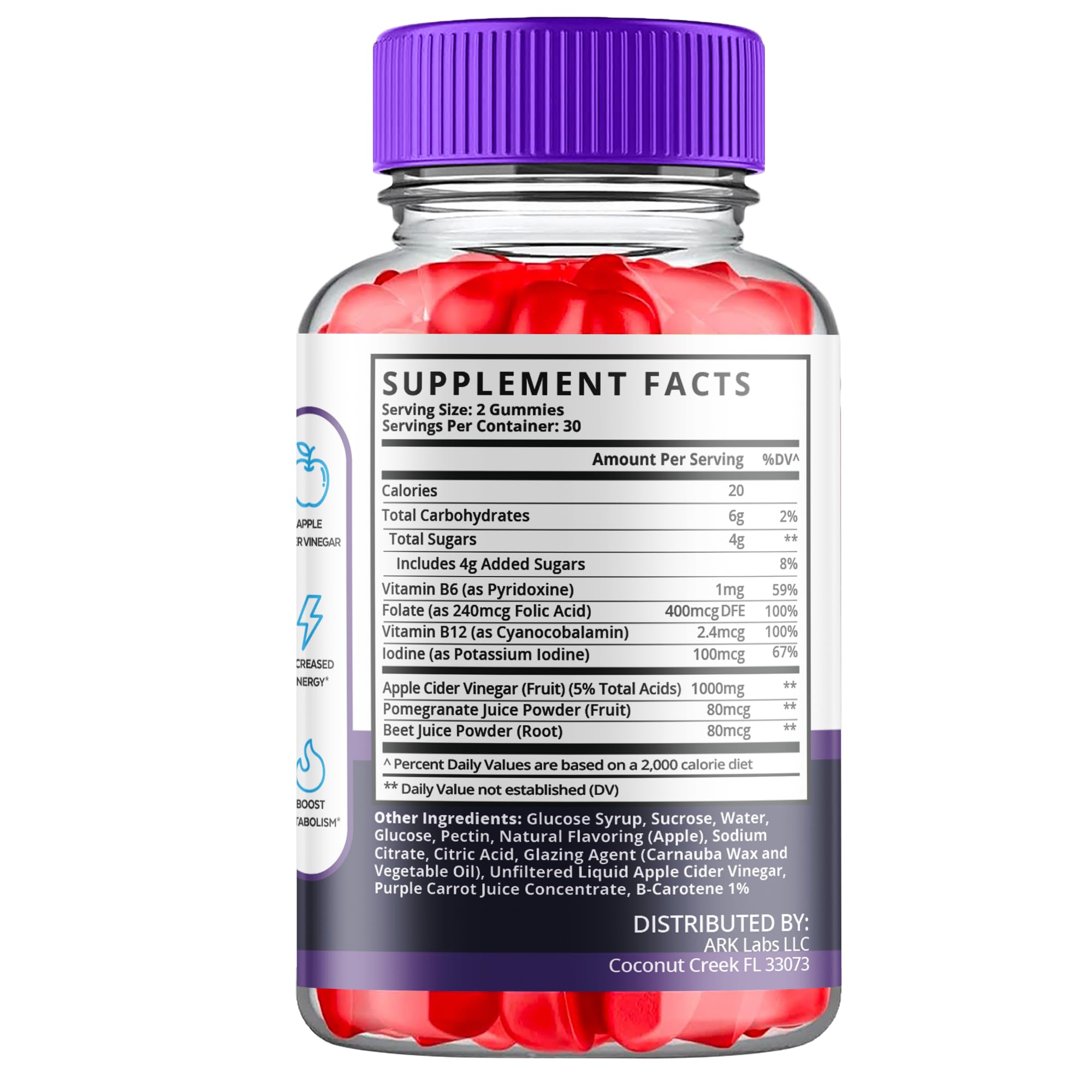 (5 Pack) Keto Ripped ACV Gummies, Keto Ripped ACV Gummies Advanced Weight Loss 1000MG