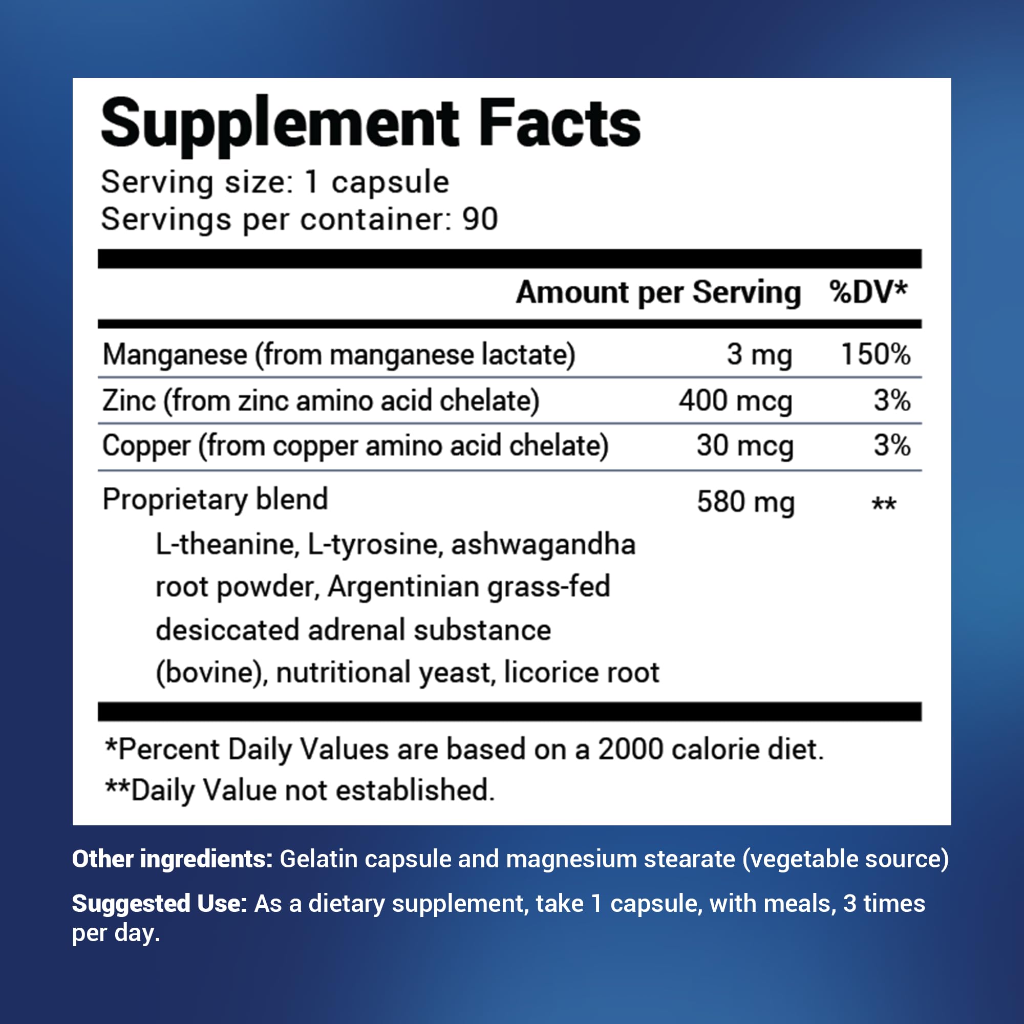 Dr. Bergโs Adrenal Stress Advanced Formula - Adrenal Support Supplements for Stress