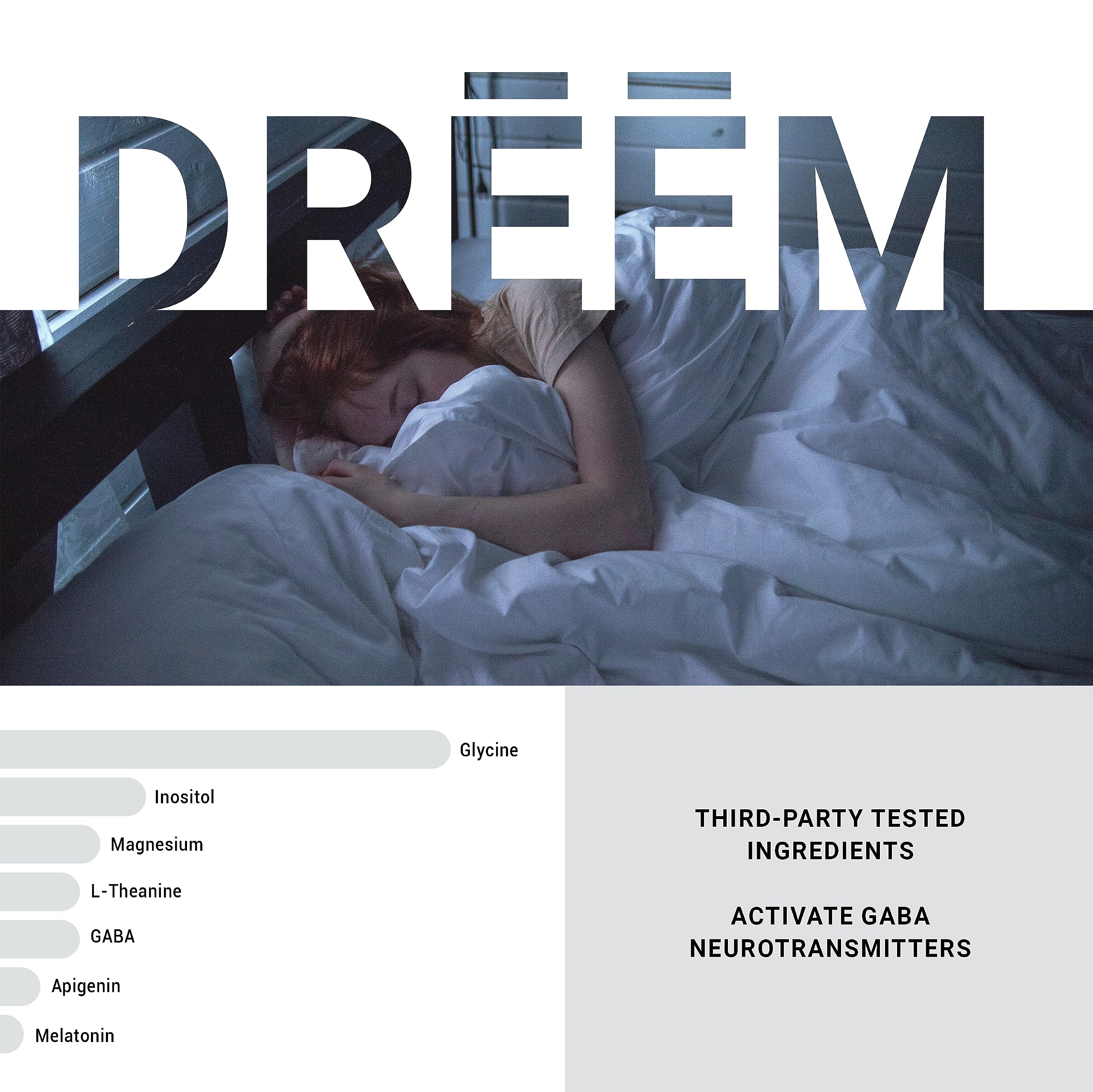 4,500mg Apigenin & Glycine Sleep Huberman Stack with 98% Apigenin, 98.5% Glycine