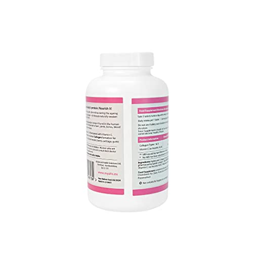 AHS Super Collagen Plus C Tablets - Pack of 250 Tablets (Also 120 + 90 Counts) 3 Sizes! 6000MG PER AHS