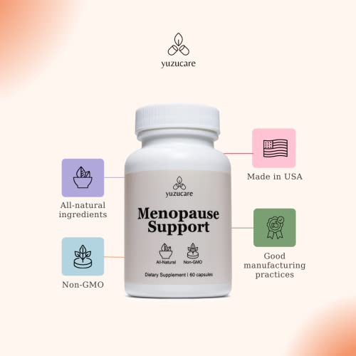 yuzucare Menopause Support | Menopause Supplements for Women| for Night Sweat Relief