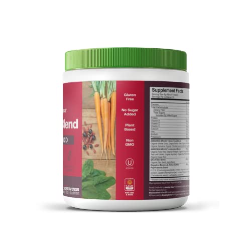 Amazing Grass Greens Blend Superfood: Super Greens Powder Smoothie Mix with Organic Amazing Grass