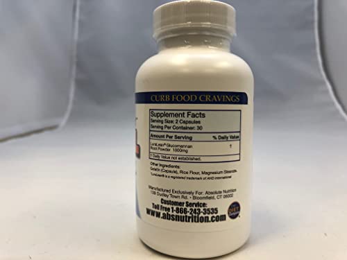 Absolute Nutrition, Curb Food Cravings, Absolutely Full, 60 Caps Absolute Nutrition