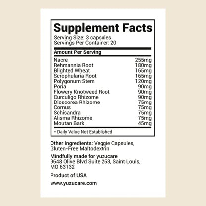 yuzucare Menopause Support | Menopause Supplements for Women| for Night Sweat Relief