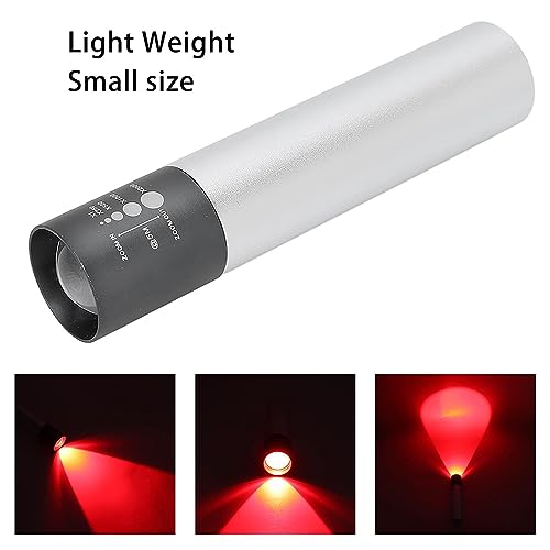 660nm Red Light Therapy Torch for Muscle Pain Relief, Handheld LED Infrared Light Therapy Device Kdvioo