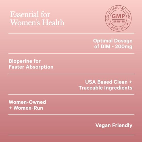 Amy Suzanne DIM Supplement - Menopause, PMS, and Hormonal Acne Support - Estrogen Metabolism Amy Suzanne