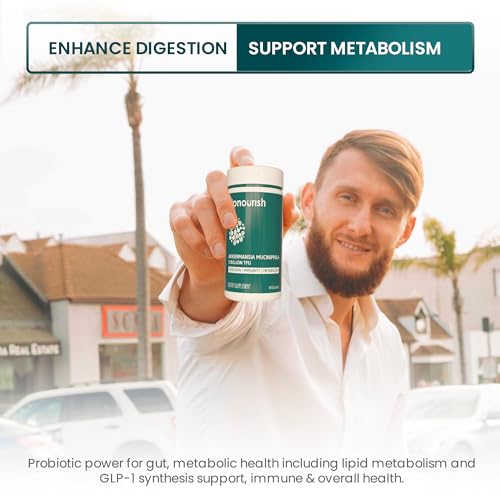 Akkermansia Muciniphila Probiotics for Digestive Health - 5 Billion TFU Akkermansia Probiotic UpNourish