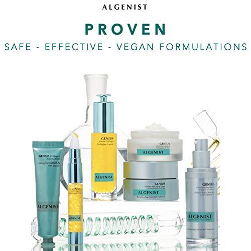 Algenist GENIUS Liquid Collagen - Vegan, Plant-Based Collagen Dropper with Vitamin E & Omega 3 ALGENIST