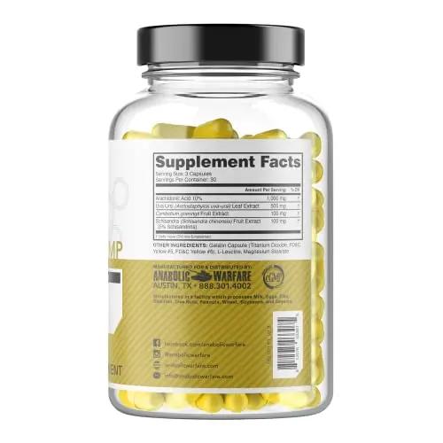 Anabolic Pump, Advanced Pump Formula, Increase Muscle Pumps*, Maximize Nutrient Delivery* (90 Capsules)