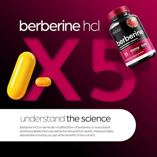 1000mg Berberine Supplement Capsules with Bitter Melon and Banaba Leaf - 30 Servings Artnaturals Store