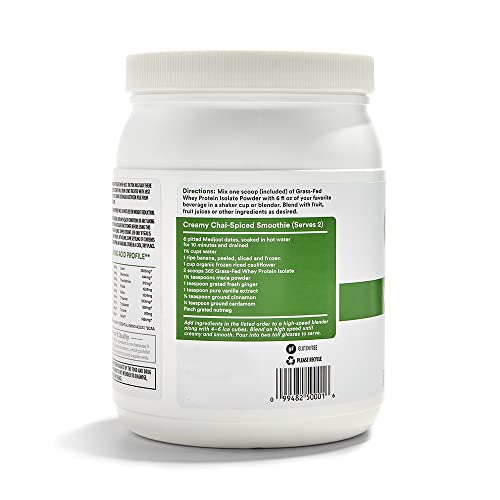 365 by Whole Foods Market, Unflavored Whey Protein Isolate, 15.1 Ounce 365 by Whole Foods Market