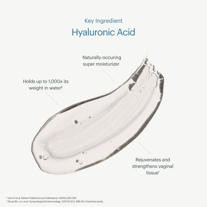 Bonafide Revaree – Drug-Free, Hormone-Free Vaginal Moisturizer with Hyaluronic Acid – 1 Month Supply