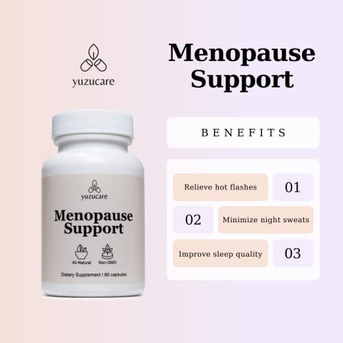 yuzucare Menopause Support | Menopause Supplements for Women| for Night Sweat Relief