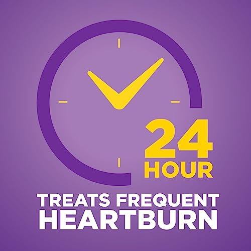 Amazon Basic Care Omeprazole Delayed Release Tablets 20 mg, Treats Frequent Amazon Basic Care