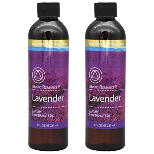2 X Lavender Scent Fragrance Oil Burner Warmer Air Diffuser Aromatherapy Spa 8oz Generic