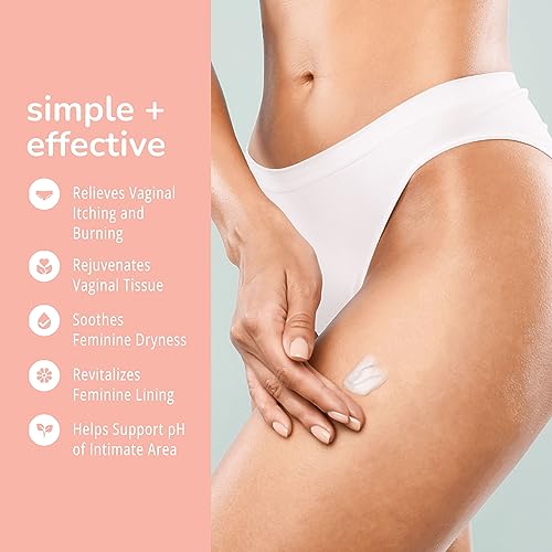 Lubracil - Topical Vulva Cream - Daily Care Moisturizer Helping with Vaginal Dryness, Burning,