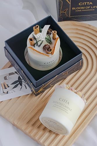 (Lemon Verbena) Luxury Scented Candles Soy Wax and Fragrance Oils Aromatherapy, Aroma Candles