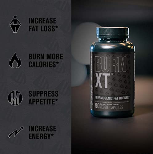 Burn XT Black Thermogenic Fat Burner - Weight Loss Supplement, Appetite Suppressant