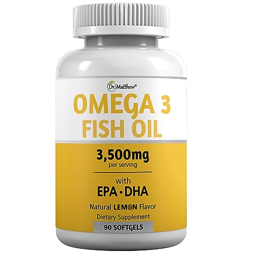 Burpless Fish Oil Pills. Triple Strength Omega 3 Fish Oil Burpless. EPA DHA Omega 3 Supplement