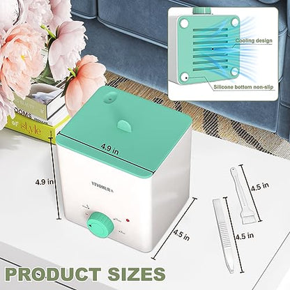 YTYOMUR Menstrual Cup Steamer Sterilizer with 2 Reusable Period Cups, Menstrual Cups Cleaner