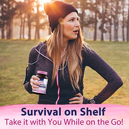 Bonawell Probiotics for Women 100B, with Organic Prebiotic, Cranberry for Feminine Health Bonawell