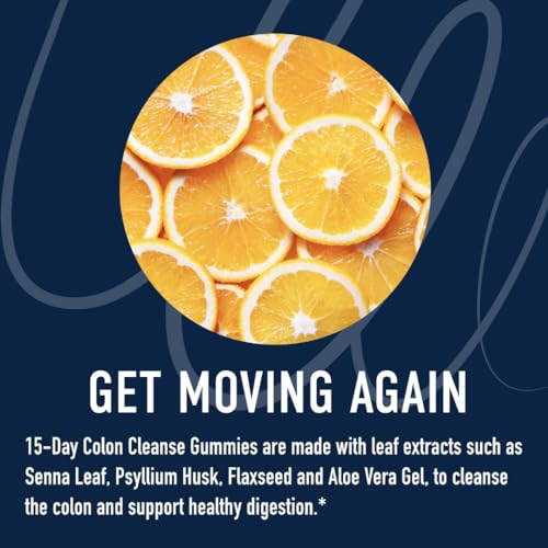 15 Day Colon Cleanse & Detox Gummies | Occasional Constipation & Bloating Relief SMNutrition