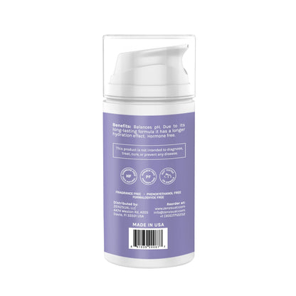 ZENZSUAL Vaginal Moisturizer Gel with Hyaluronic Acid, p-H Balanced, Water-Based for Women