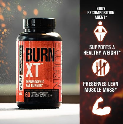 Burn-XT Clinically Studied Fat Burner & Weight Loss Supplement - Appetite
