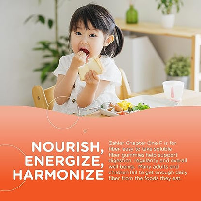 Zahler - Fiber Gummies for Adults & Kids (60 Count) Certified Kosher Adult & Kids Fiber Gummy