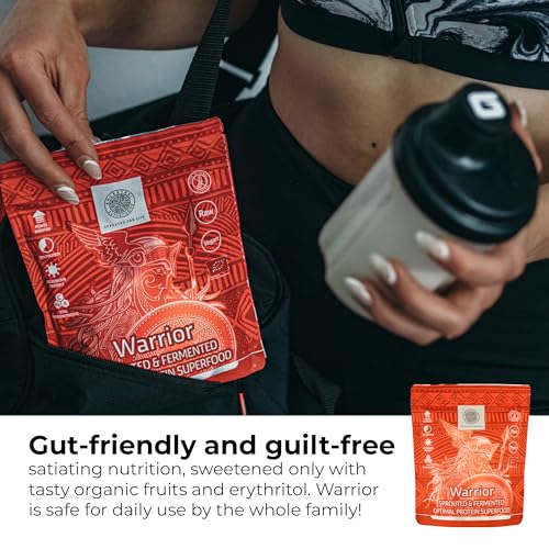 ANCESTRAL SUPERFOODS: Vegan Superfood Protein Powder, Gluten-Free Alkaline Fibre Supplement ANCESTRAL SUPERFOODS SPROUTED FOR LIFE