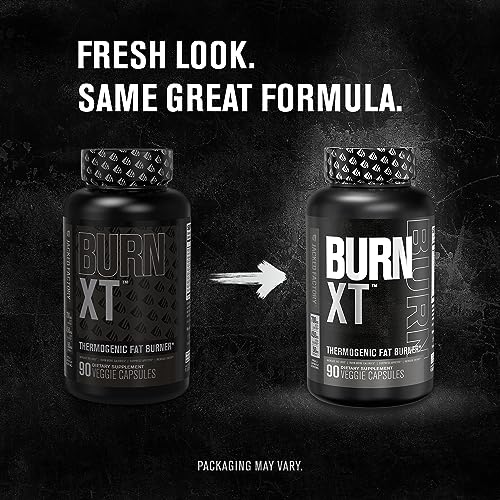 Burn XT Black Thermogenic Fat Burner - Weight Loss Supplement, Appetite Suppressant
