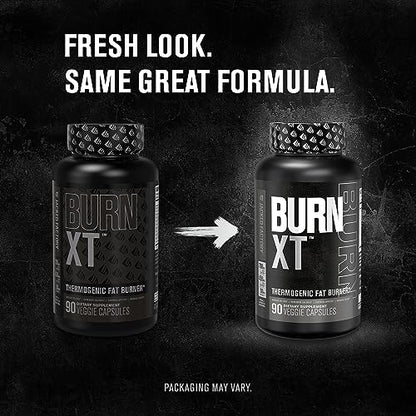 Burn XT Black Thermogenic Fat Burner - Weight Loss Supplement, Appetite Suppressant