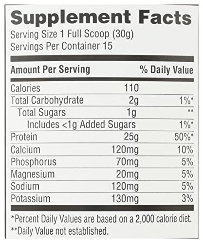 365 by Whole Foods Market, Vanilla Whey Protein Isolate, 15.9 Ounce 365 by Whole Foods Market