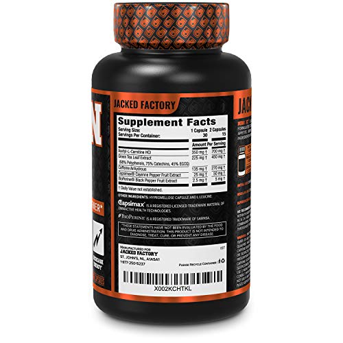 Burn-XT for Men & Women - Improve Focus & Increase Energy - Premium Jacked Factory