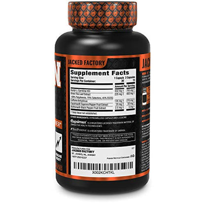 Burn-XT for Men & Women - Improve Focus & Increase Energy - Premium Jacked Factory