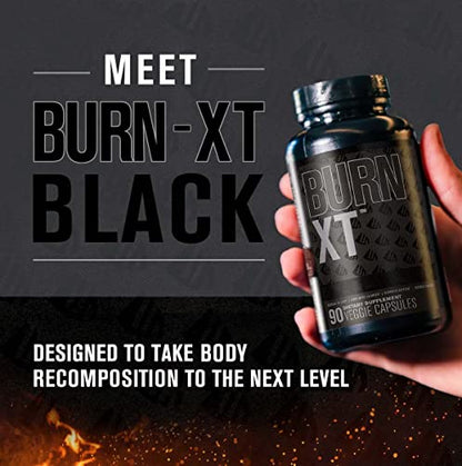 Burn XT Black Thermogenic Fat Burner - Weight Loss Supplement, Appetite Suppressant