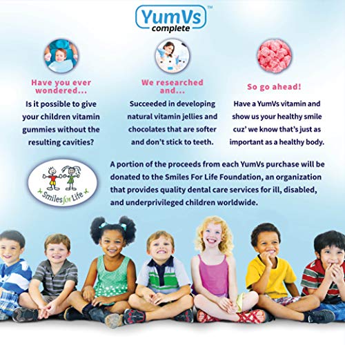 YumVs Complete Glucose Gummies, Raspberry Flavor, (60 Ct); Chewable