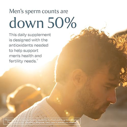 BOND Vitality: All-in-One Male Fertility Supplement - CoQ10, Vitamin B12, Vitamin C, Vitamin D, Catalase