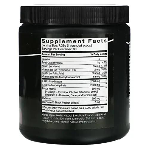 6AM Run Sprint - Pre Workout Powder for Instant Energy Boost for Cardio and Focus 6AM Run