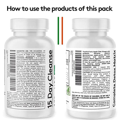 Youth & Tonic Colon Cleanser & Detox for Loss of Waste, Breaking The Plate