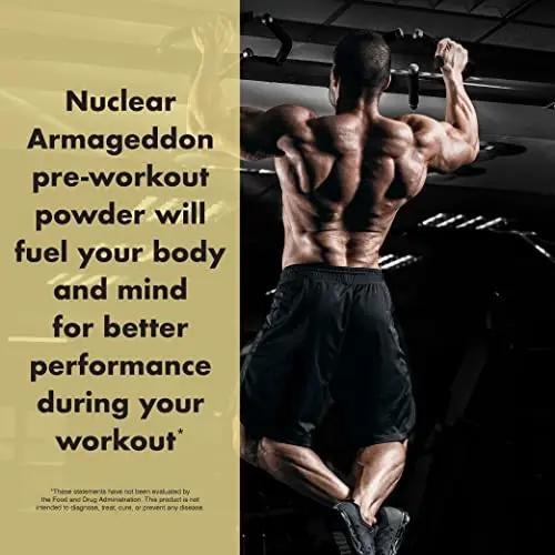 Anabolic Warfare Nuclear Armageddon Pre Workout Powder Pre-Workout for Men Anabolic Warfare