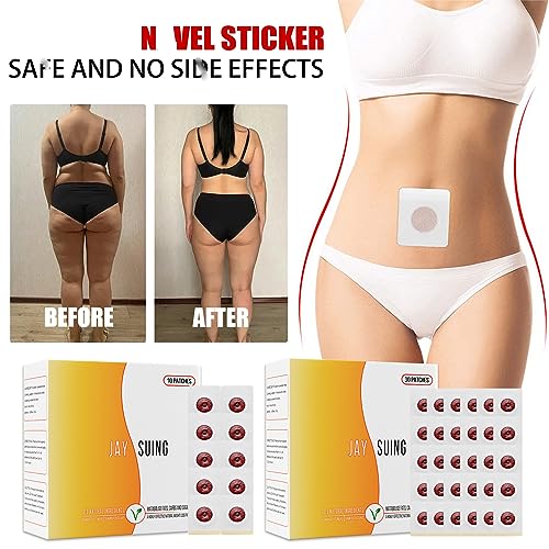 30Pcs Belly Patch, Sweatproof Patches, Toning Contouring Firming Patches, Tummy Button Rosarden