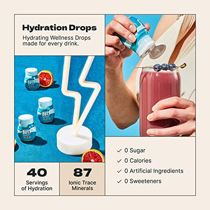 Buoy Electrolyte Drops | 120 Servings | No Sugar, No Sweeteners | Dietitian Recommended Buoy