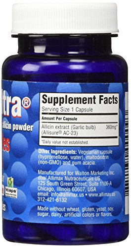 ALLIMAX Alli Ultra 360mg 30 Capsules ALLIMAX